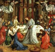 Joos van Ghent The Institution of the Eucharist Spain oil painting artist